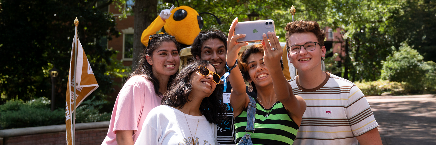 Selfie with Georgia Tech students